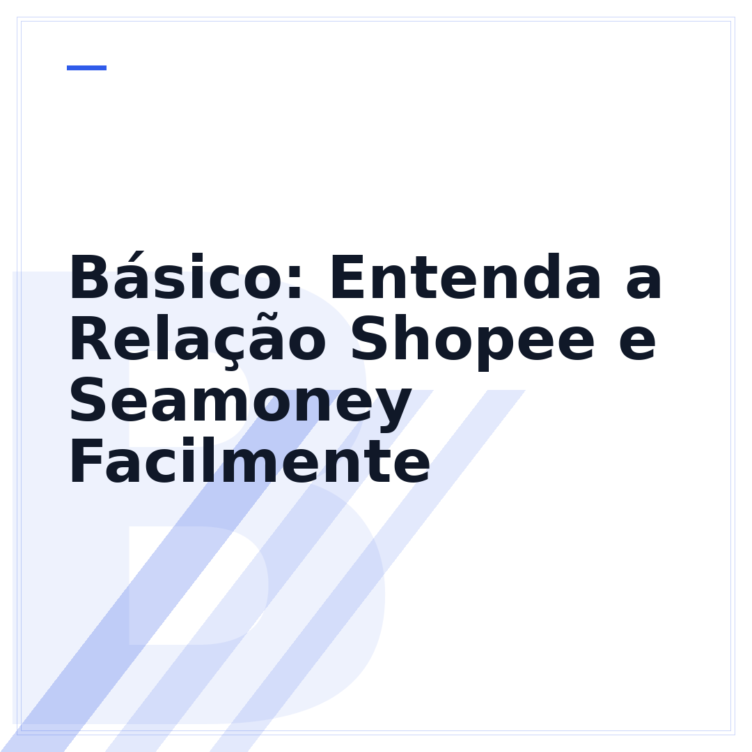 Básico: Entenda a Relação Shopee e Seamoney Facilmente