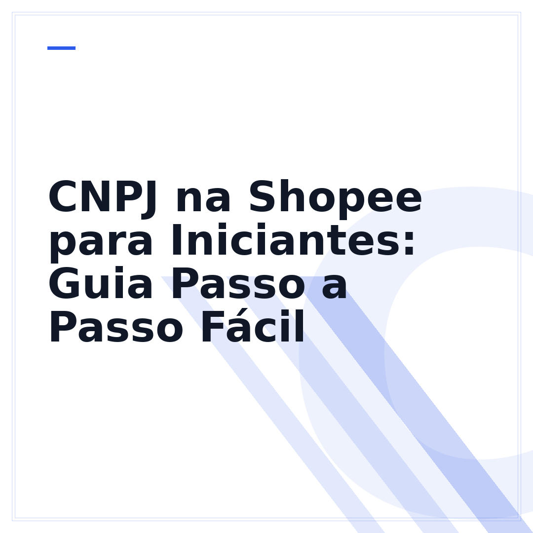 CNPJ na Shopee para Iniciantes: Guia Passo a Passo Fácil