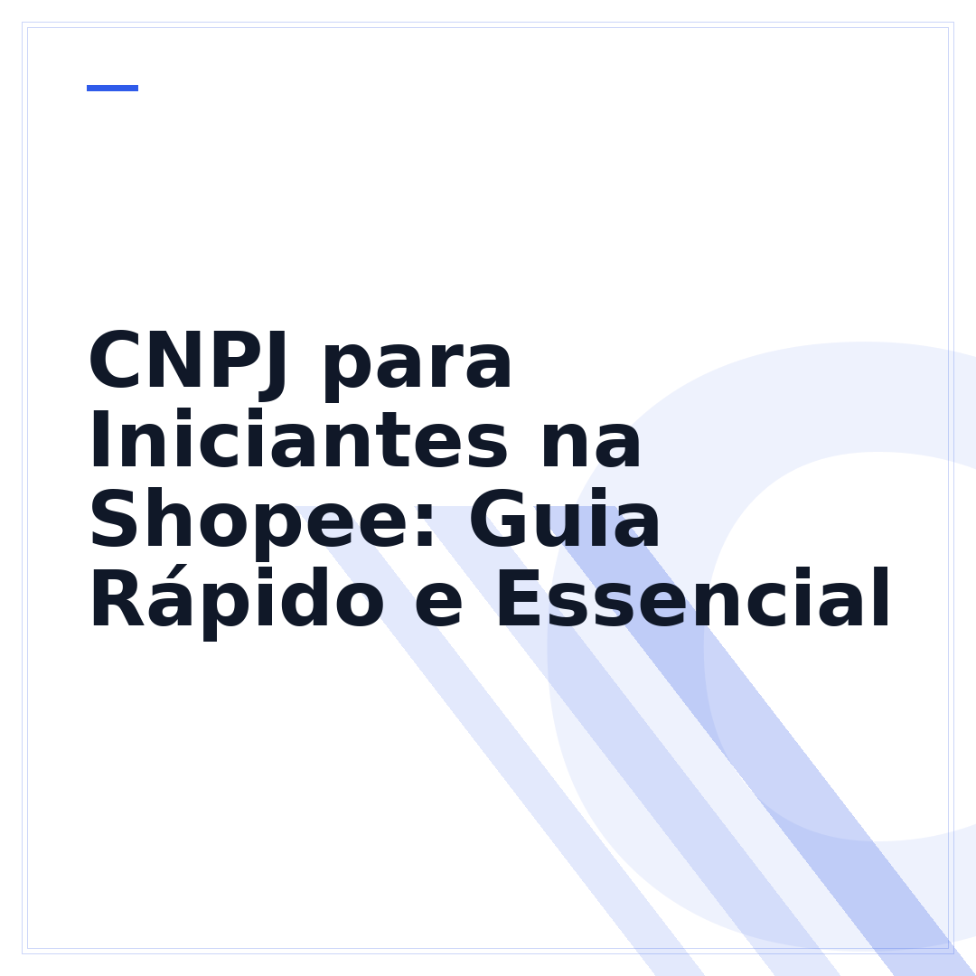CNPJ para Iniciantes na Shopee: Guia Rápido e Essencial