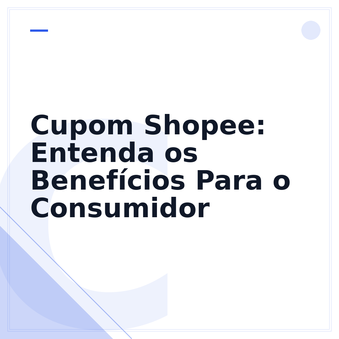 Cupom Shopee: Entenda os Benefícios Para o Consumidor