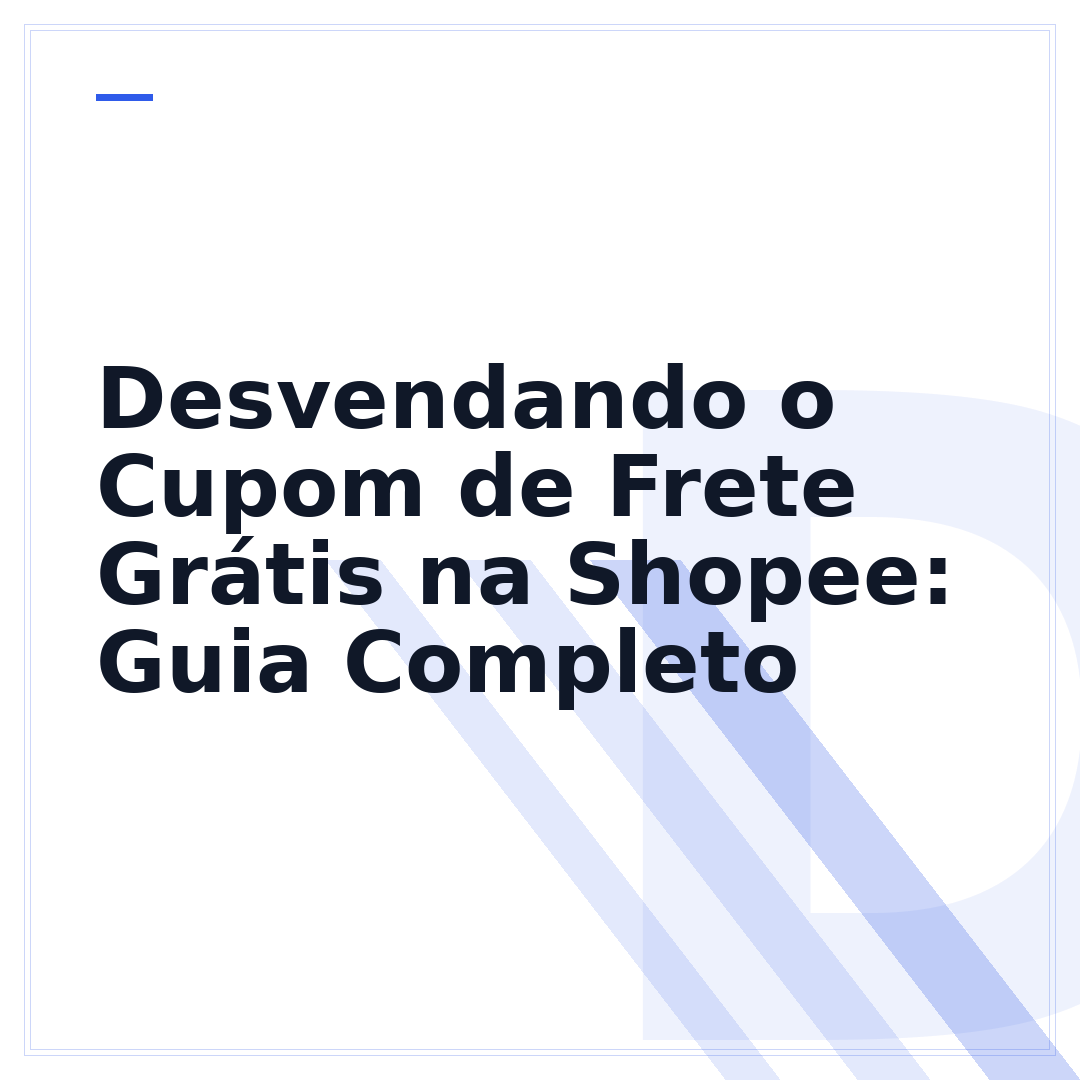 Desvendando o Cupom de Frete Grátis na Shopee: Guia Completo