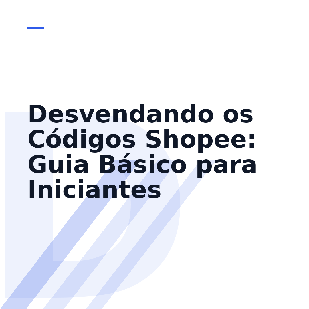Desvendando os Códigos Shopee: Guia Básico para Iniciantes