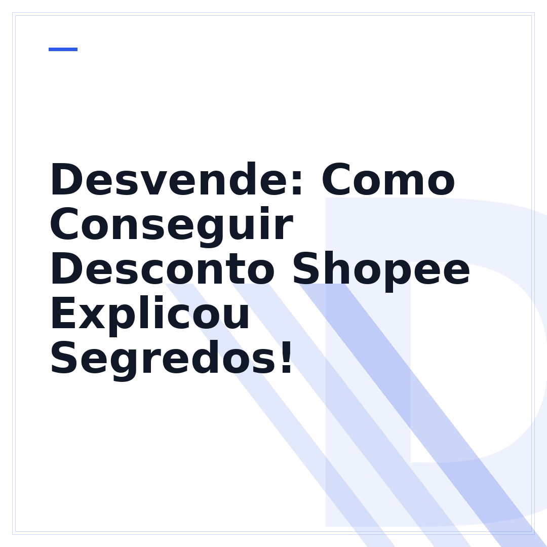 Desvende: Como Conseguir Desconto Shopee Explicou Segredos!