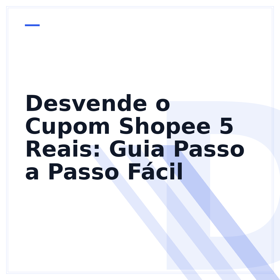 Desvende o Cupom Shopee 5 Reais: Guia Passo a Passo Fácil