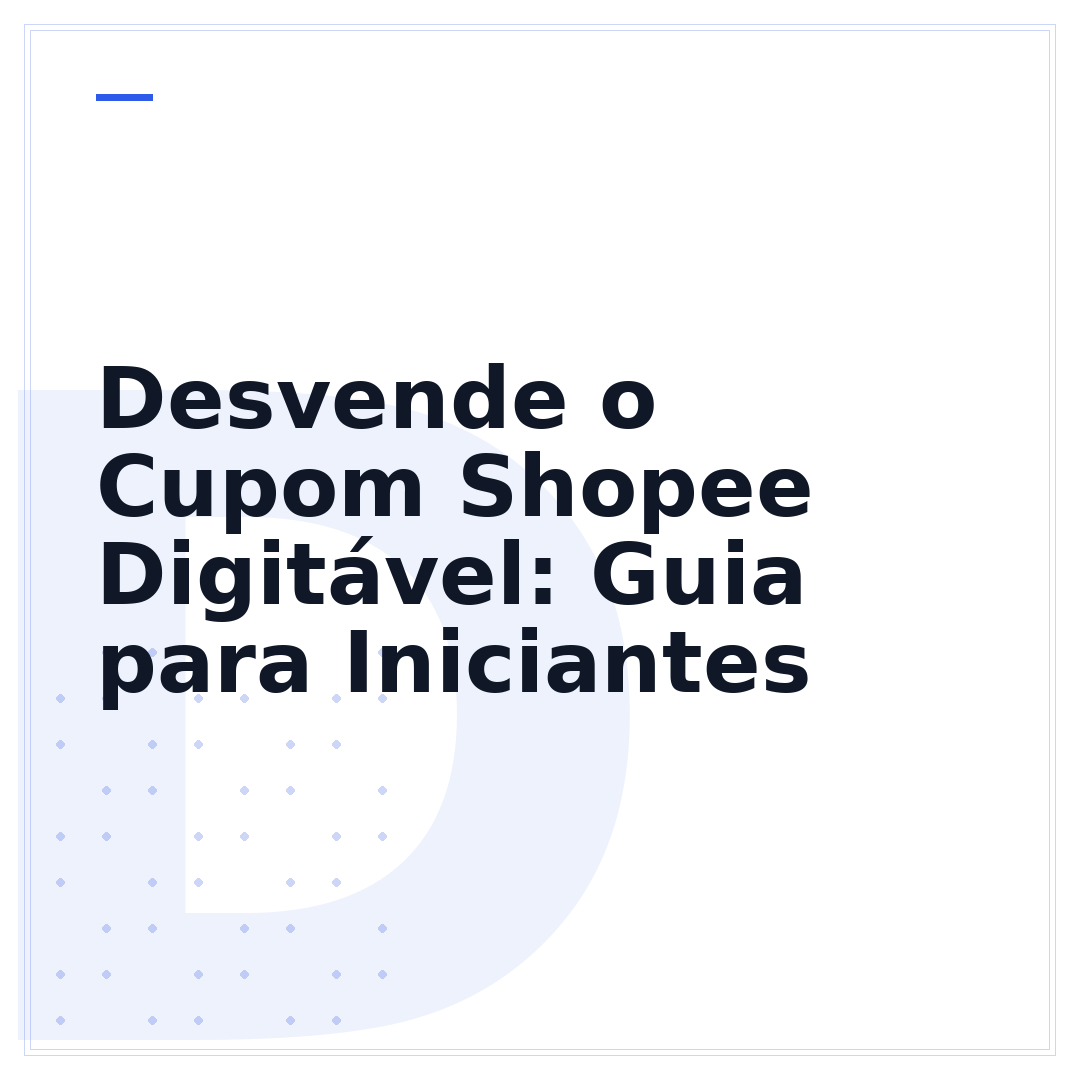 Desvende o Cupom Shopee Digitável: Guia para Iniciantes