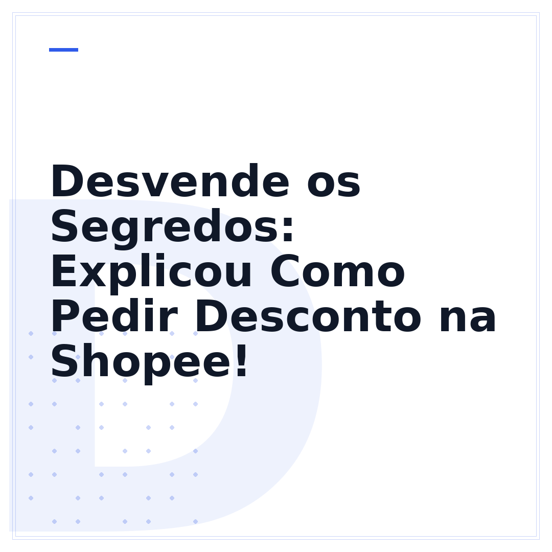 Desvende os Segredos: Explicou Como Pedir Desconto na Shopee!