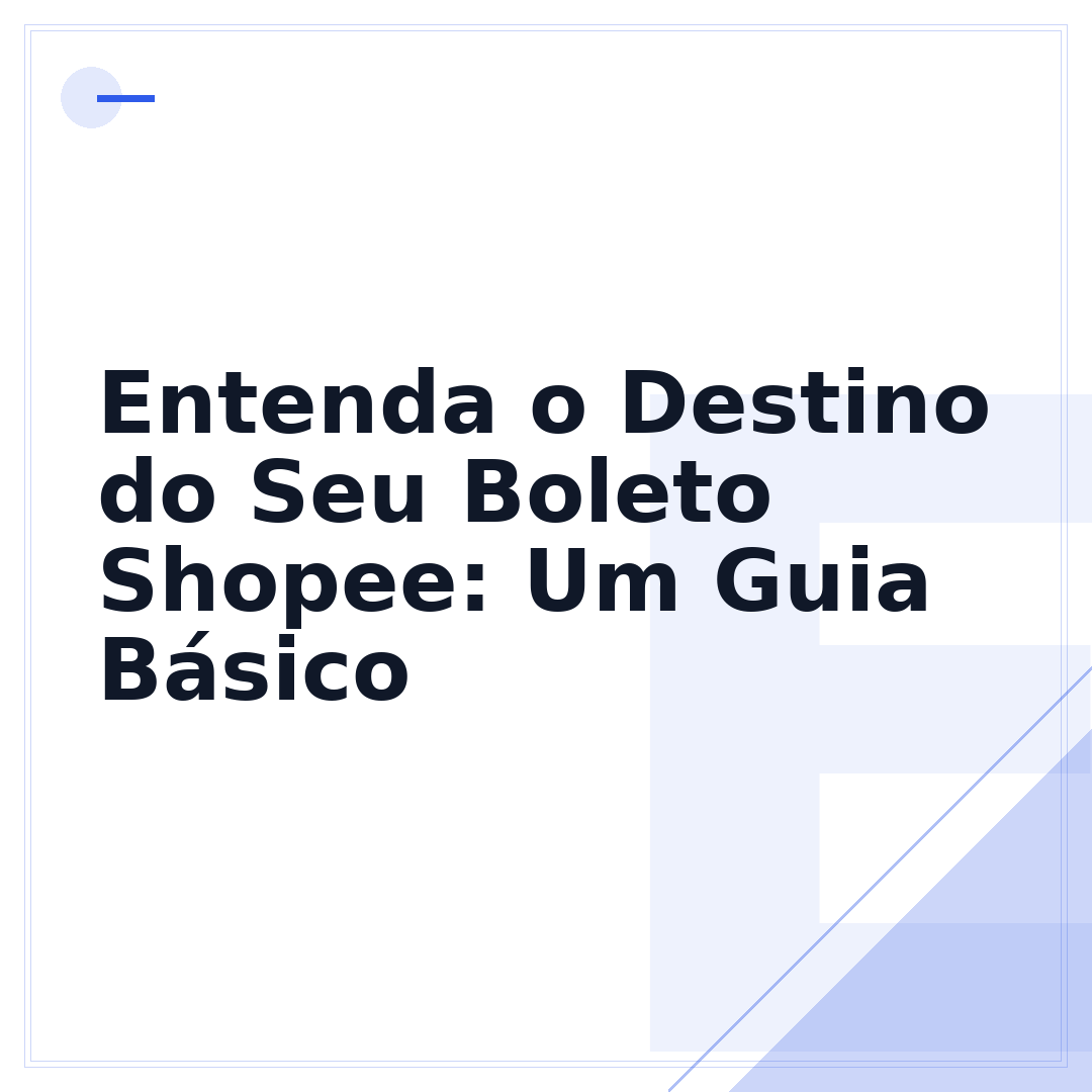 Entenda o Destino do Seu Boleto Shopee: Um Guia Básico