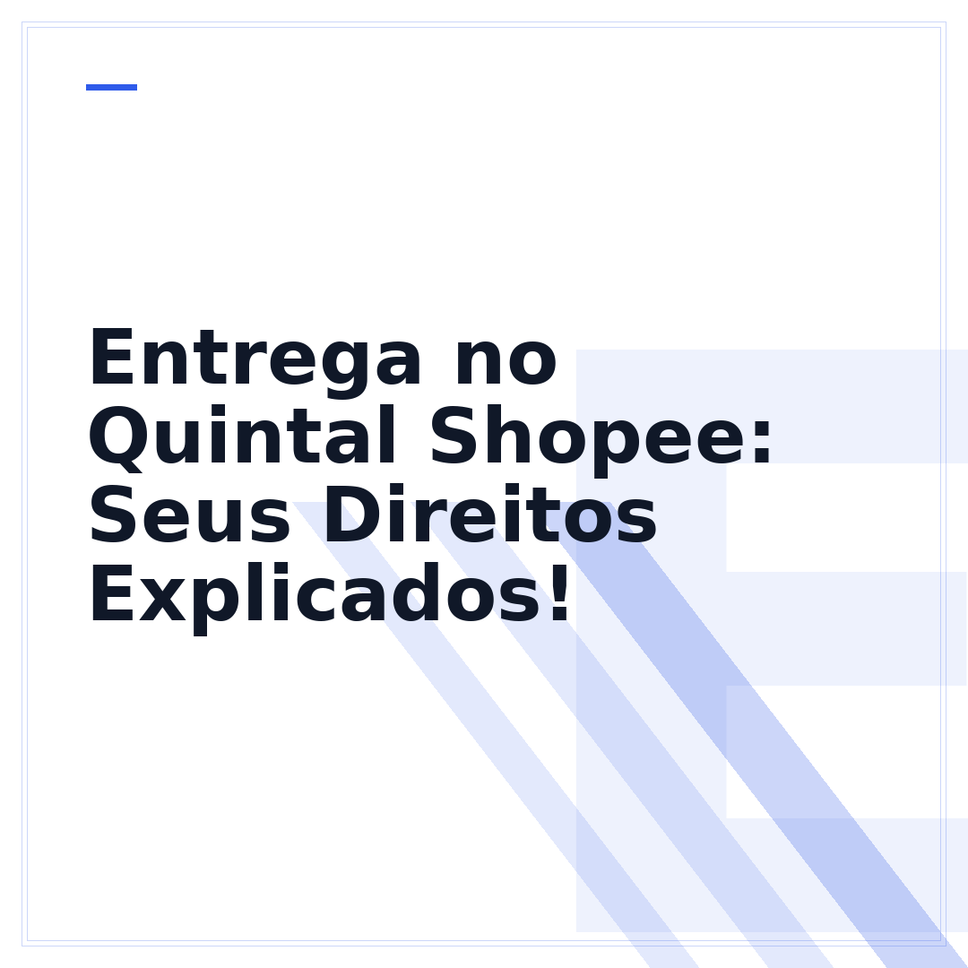 Entrega no Quintal Shopee: Seus Direitos Explicados!