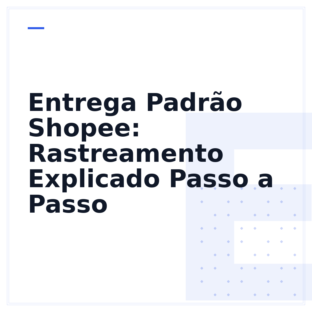 Entrega Padrão Shopee: Rastreamento Explicado Passo a Passo