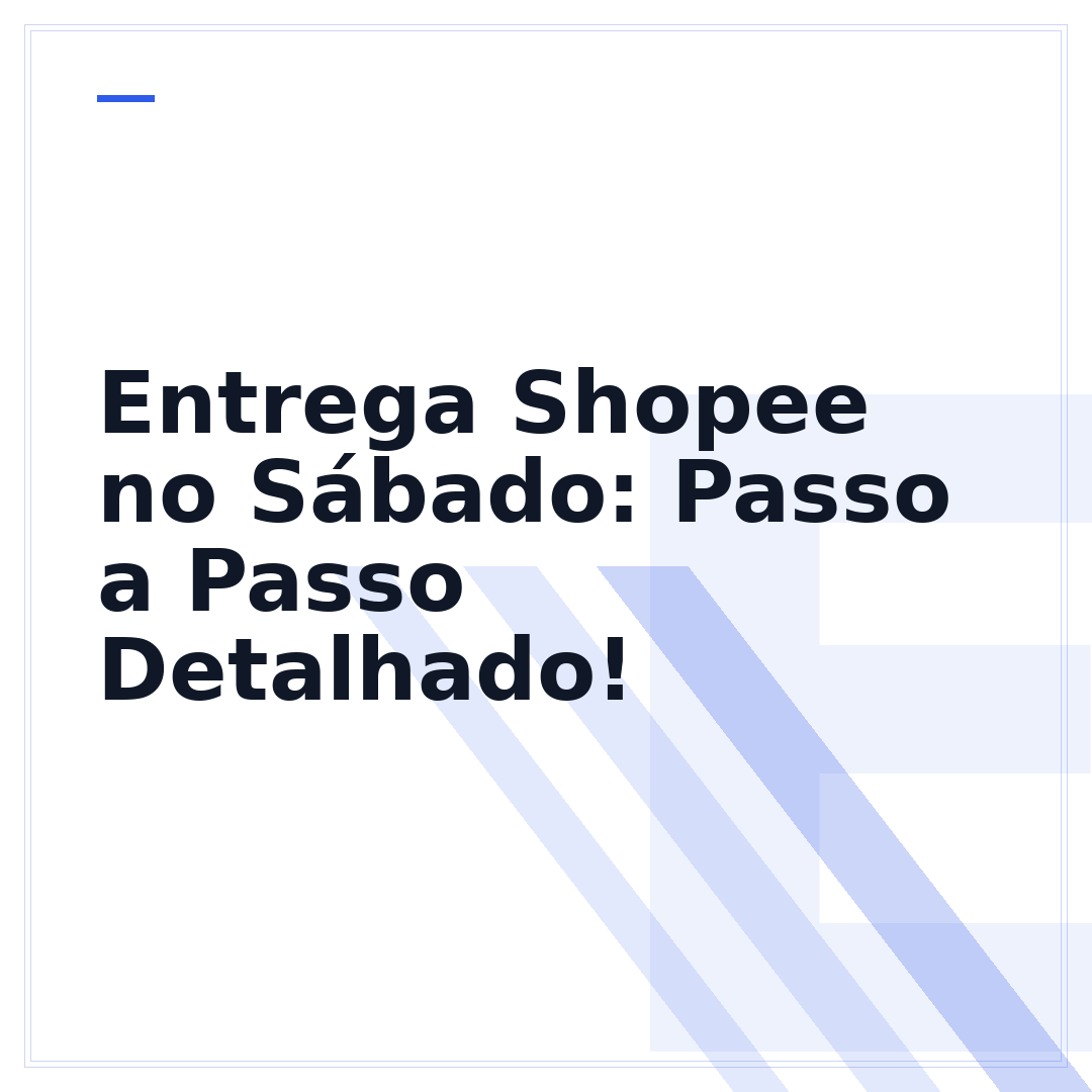 Entrega Shopee no Sábado: Passo a Passo Detalhado!