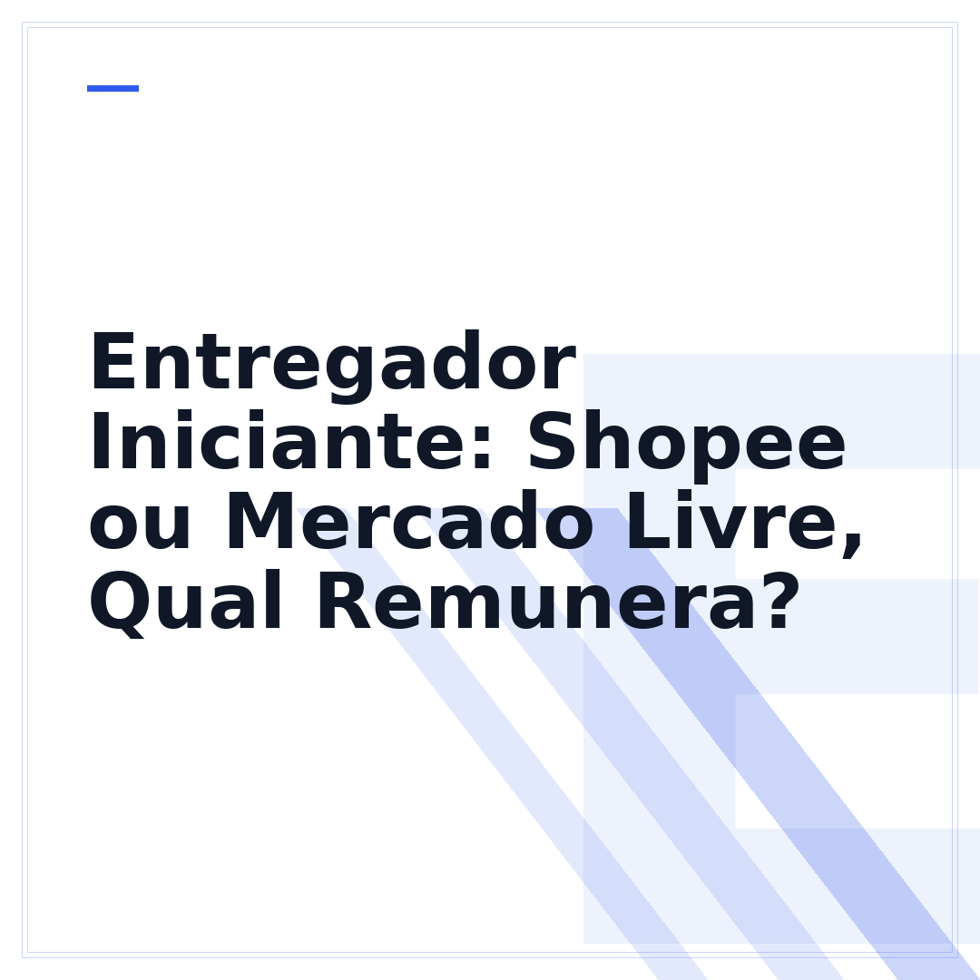 Entregador Iniciante: Shopee ou Mercado Livre, Qual Remunera?