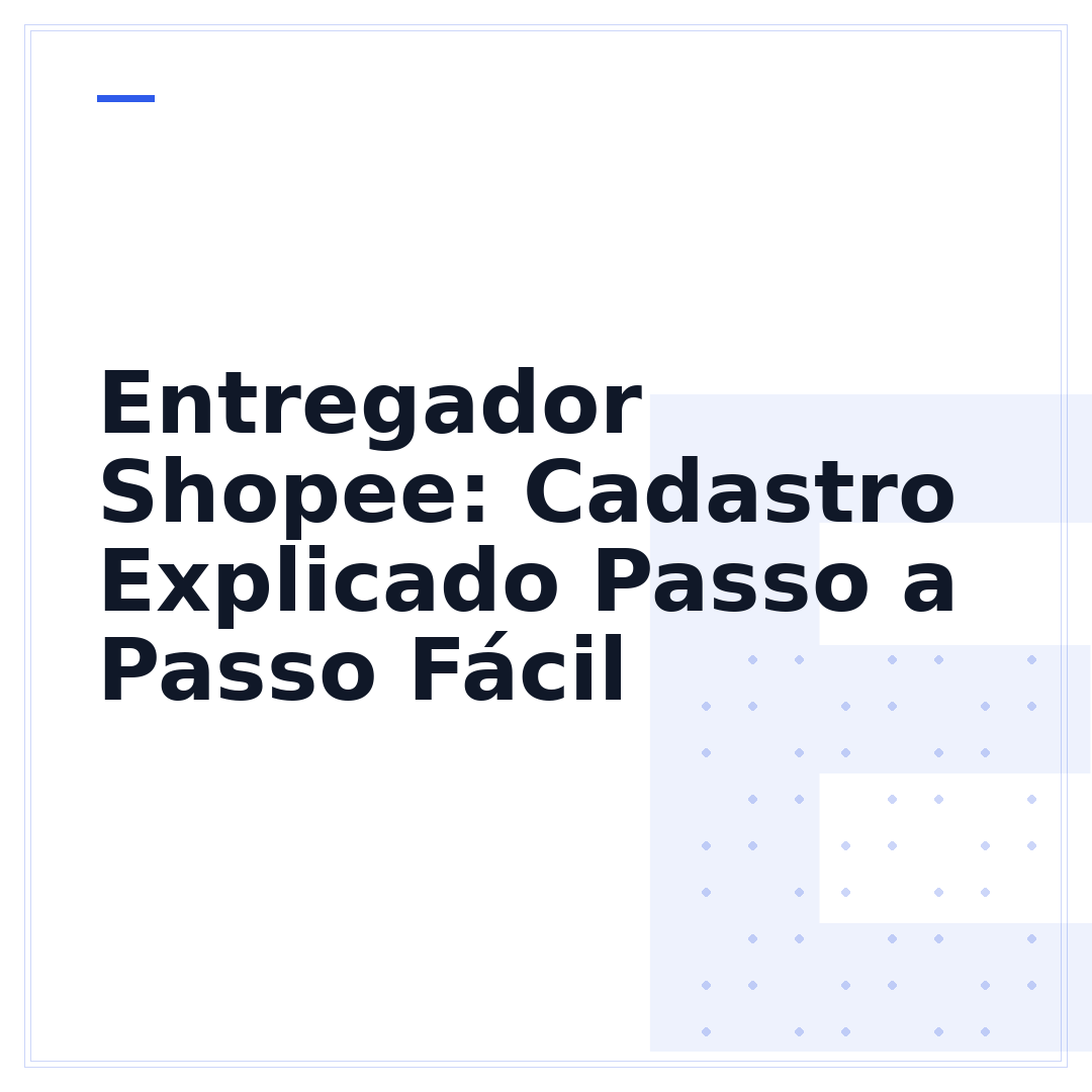 Entregador Shopee: Cadastro Explicado Passo a Passo Fácil