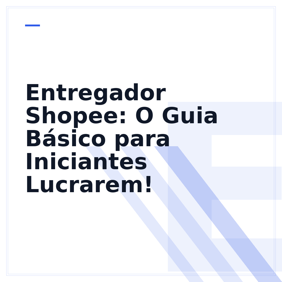 Entregador Shopee: O Guia Básico para Iniciantes Lucrarem!
