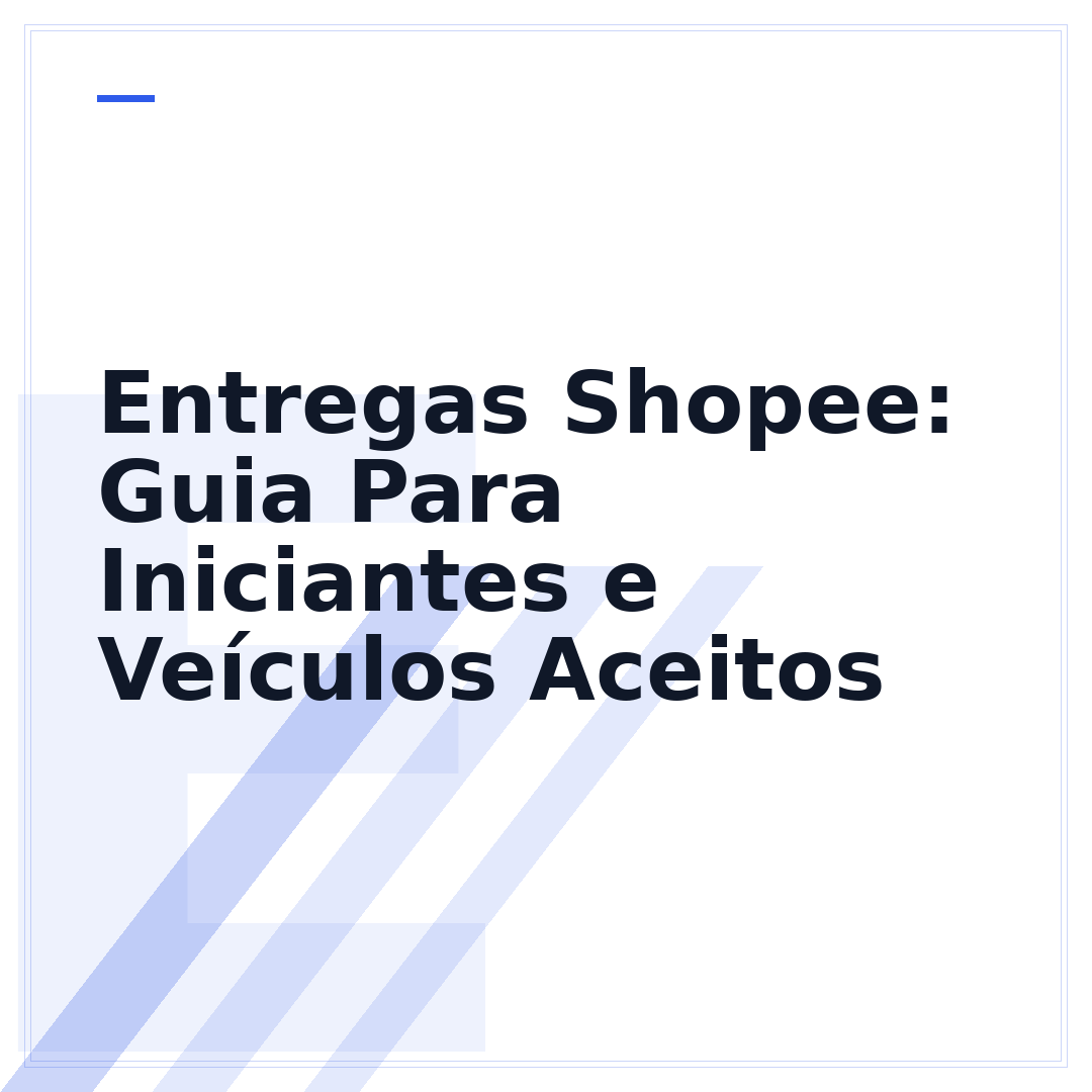 Entregas Shopee: Guia Para Iniciantes e Veículos Aceitos
