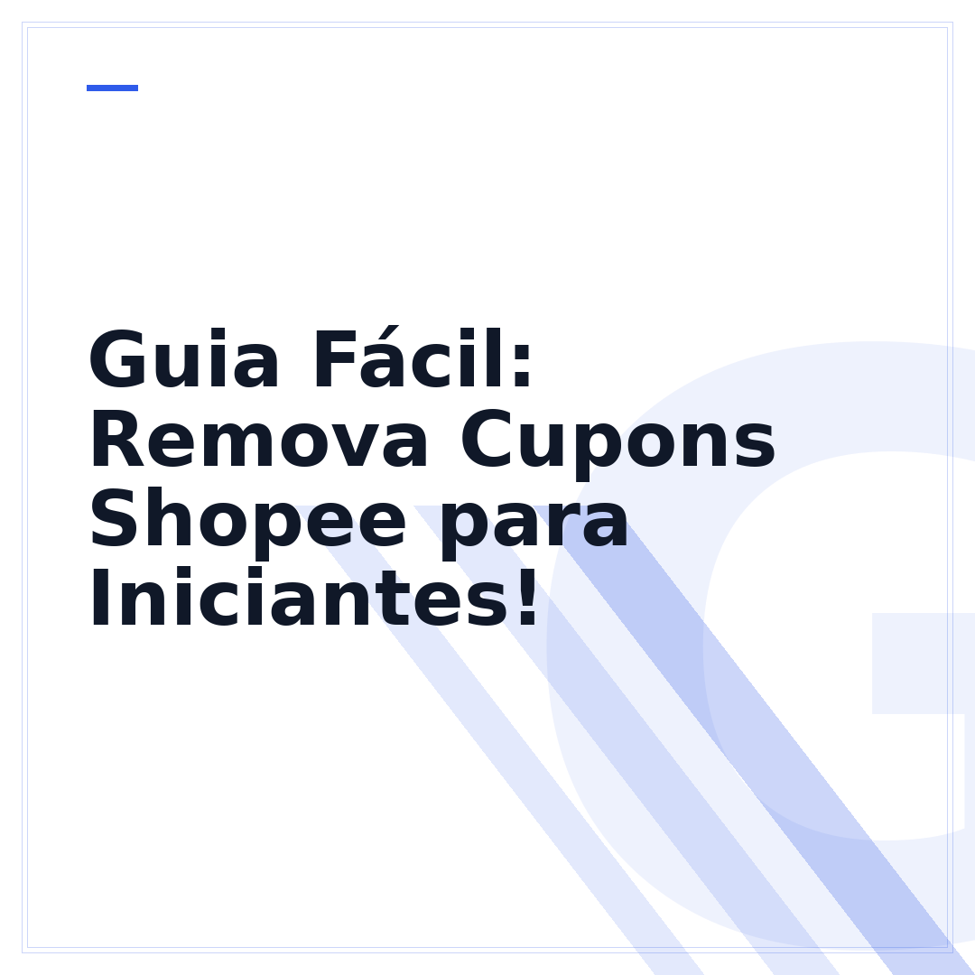 Guia Fácil: Remova Cupons Shopee para Iniciantes!