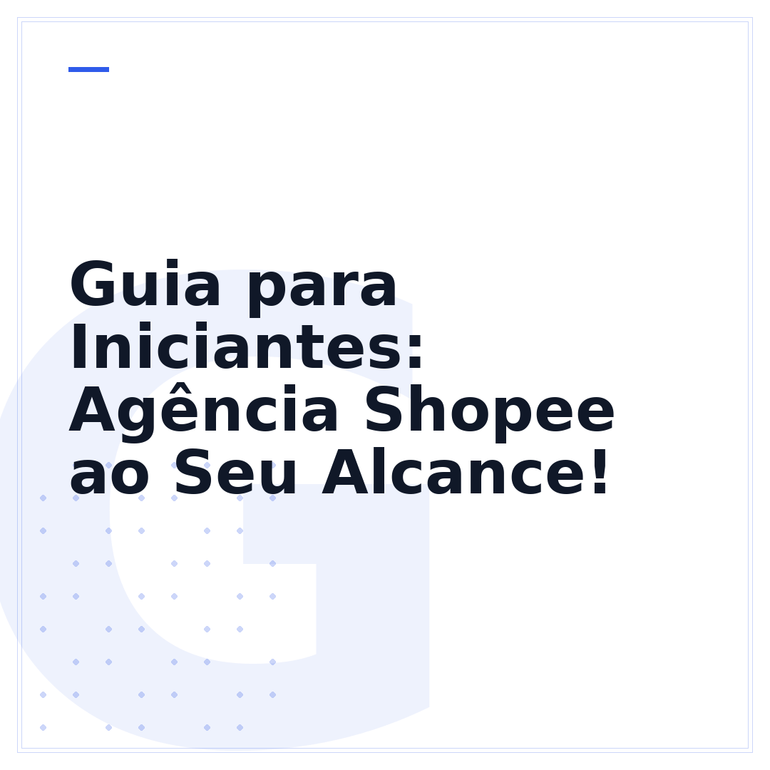 Guia para Iniciantes: Agência Shopee ao Seu Alcance!