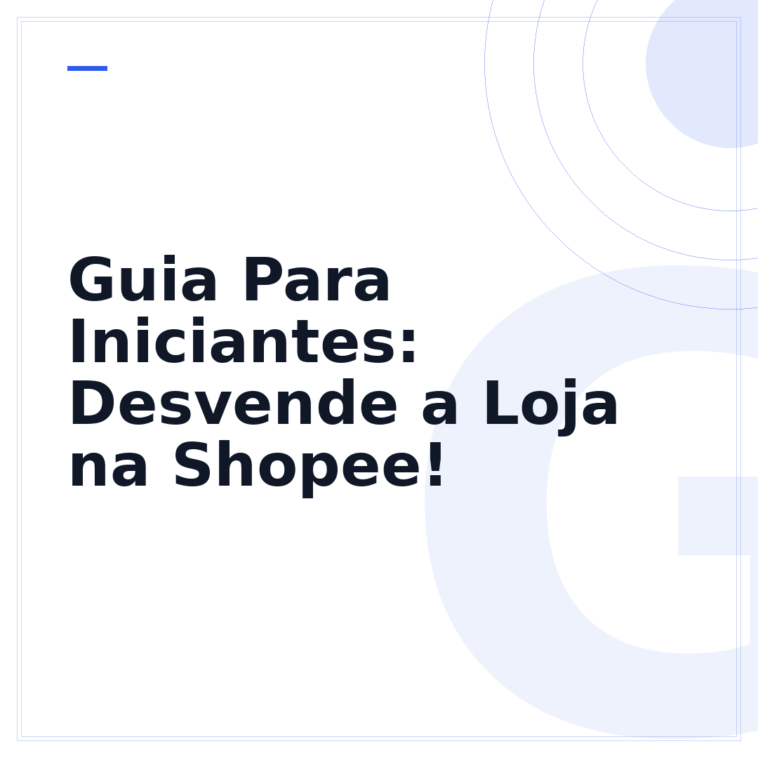 Guia Para Iniciantes: Desvende a Loja na Shopee!