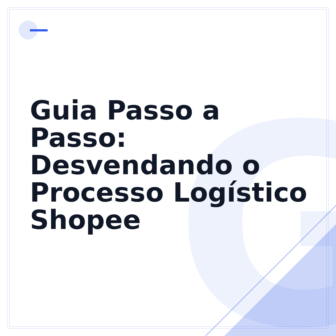 Guia Passo a Passo: Desvendando o Processo Logístico Shopee
