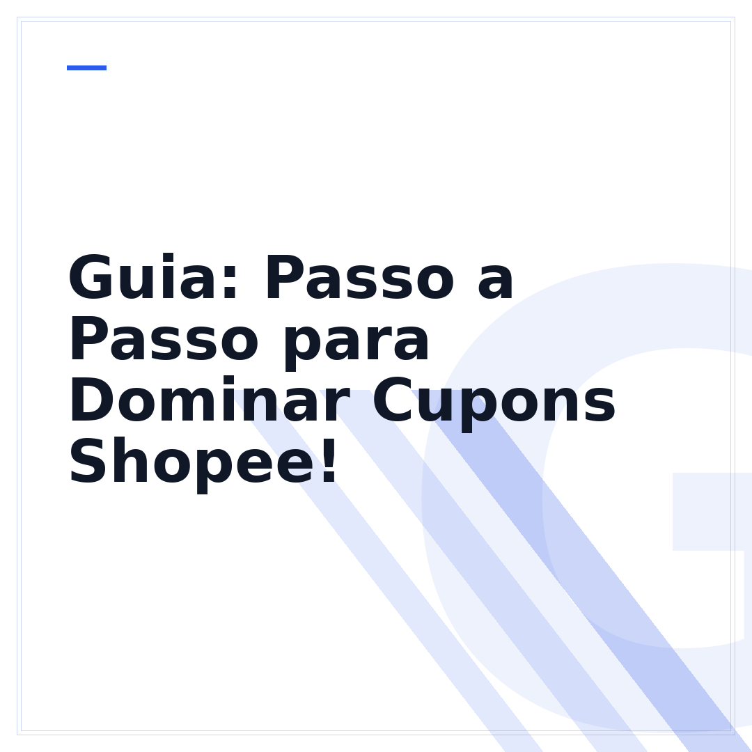 Guia: Passo a Passo para Dominar Cupons Shopee!