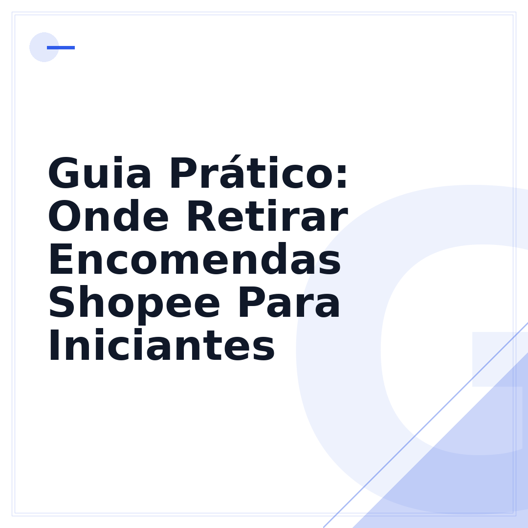 Guia Prático: Onde Retirar Encomendas Shopee Para Iniciantes