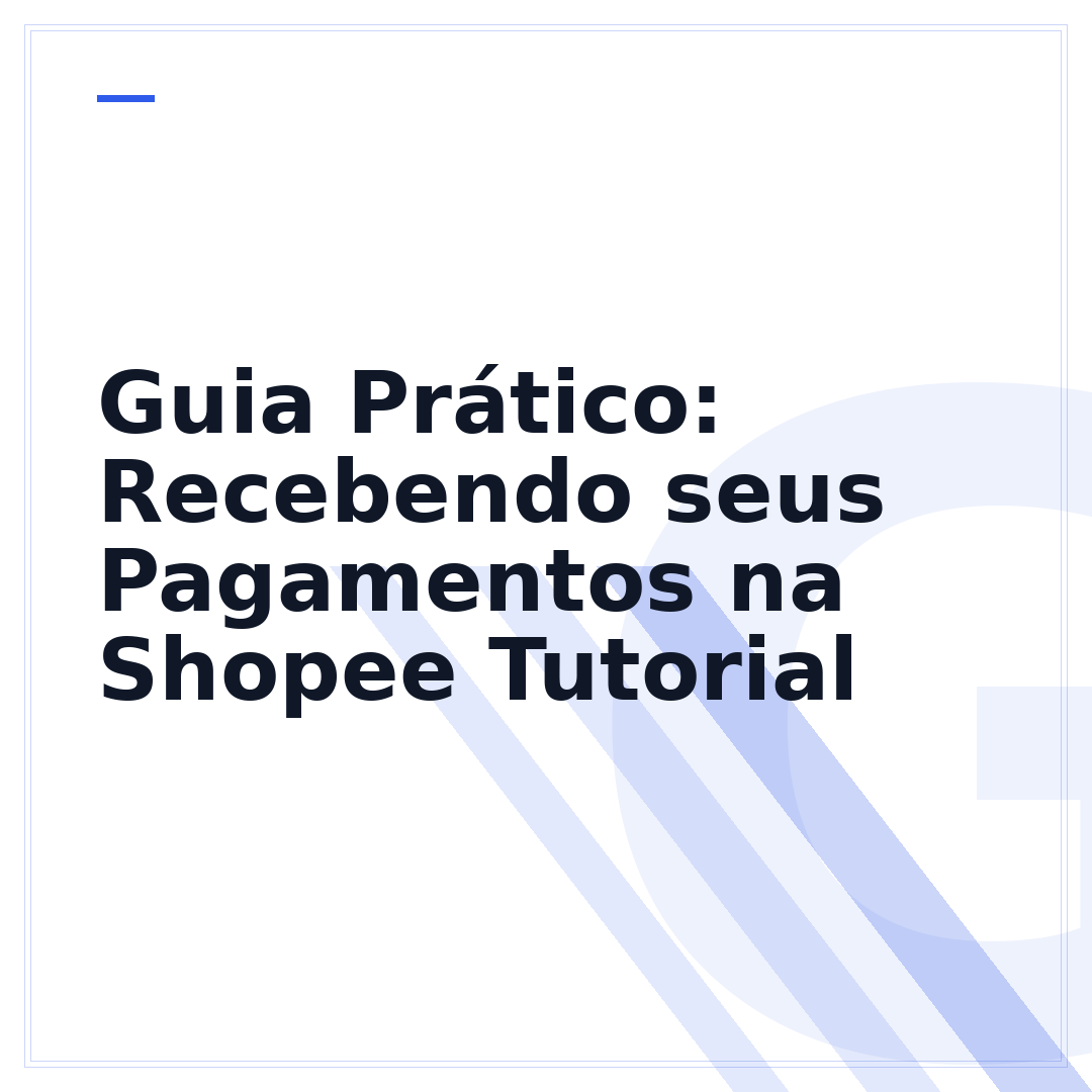 Guia Prático: Recebendo seus Pagamentos na Shopee Tutorial