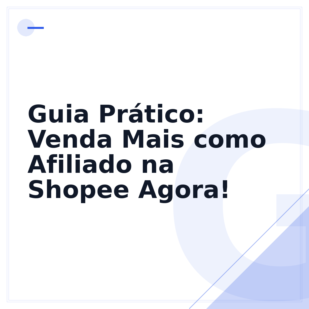 Guia Prático: Venda Mais como Afiliado na Shopee Agora!