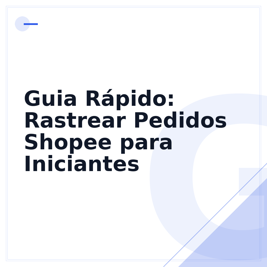 Guia Rápido: Rastrear Pedidos Shopee para Iniciantes