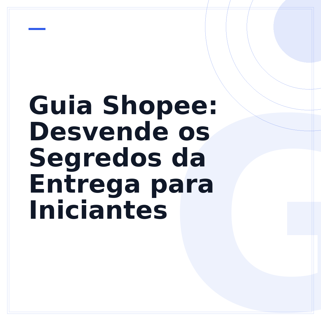 Guia Shopee: Desvende os Segredos da Entrega para Iniciantes