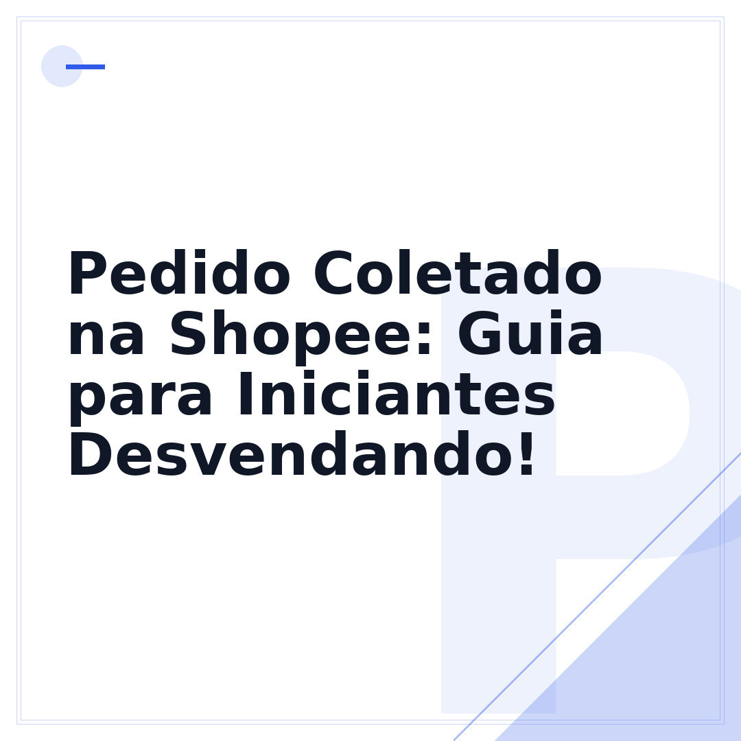 Pedido Coletado na Shopee: Guia para Iniciantes Desvendando!