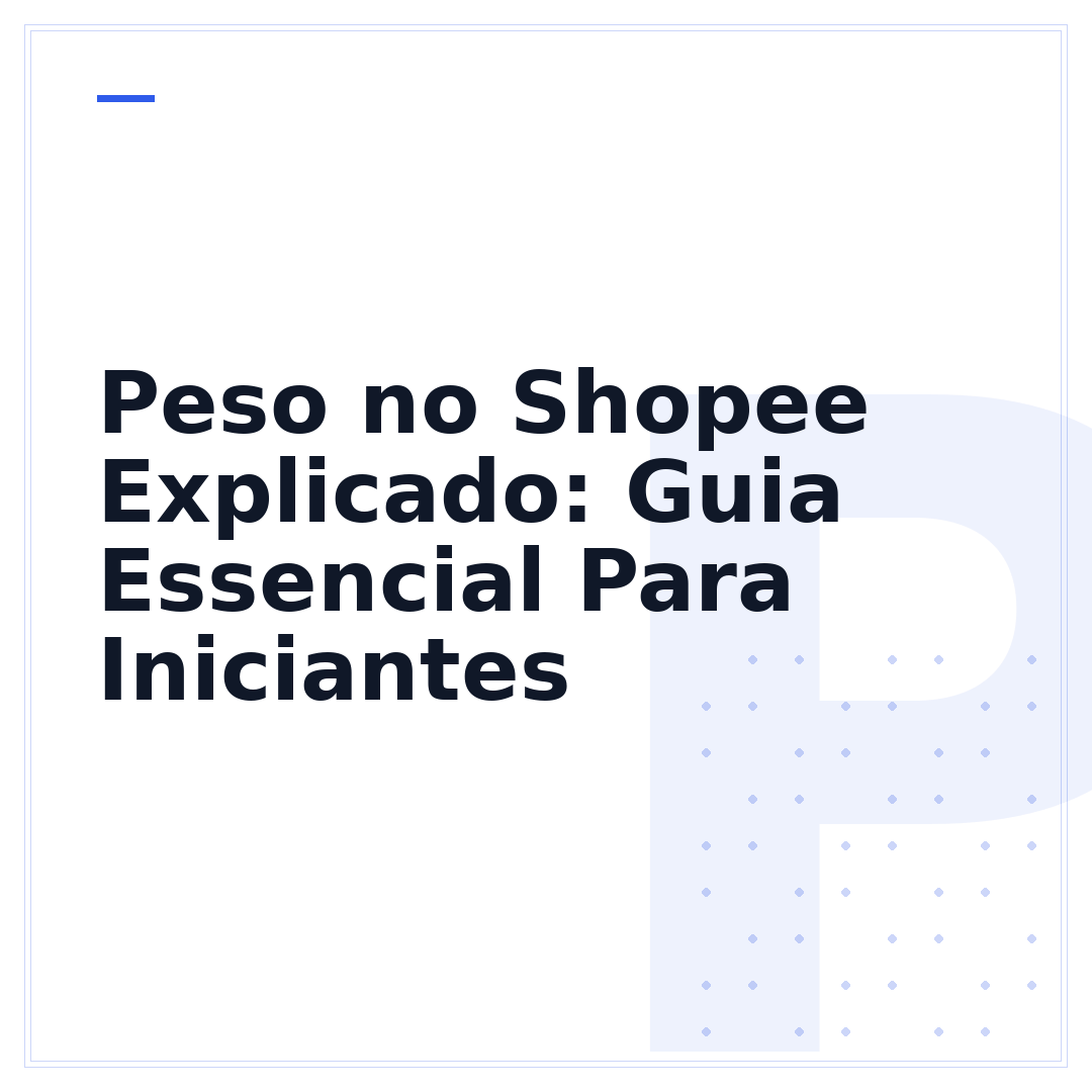 Peso no Shopee Explicado: Guia Essencial Para Iniciantes