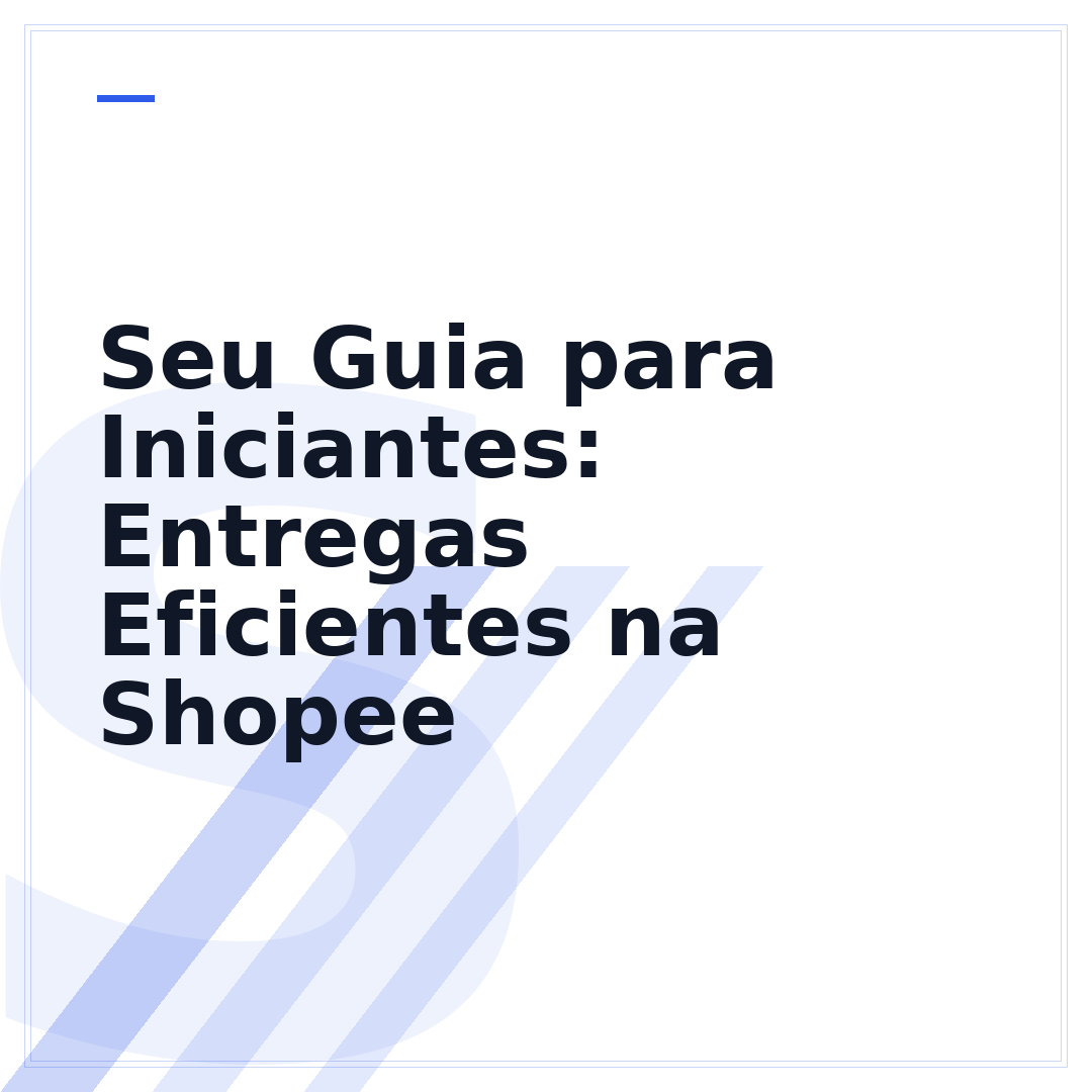 Seu Guia para Iniciantes: Entregas Eficientes na Shopee