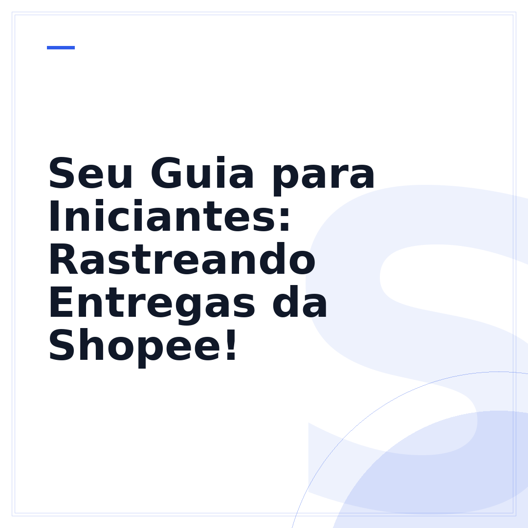 Seu Guia para Iniciantes: Rastreando Entregas da Shopee!