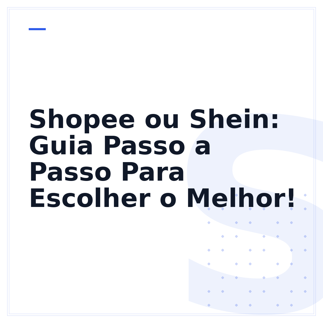 Shopee ou Shein: Guia Passo a Passo Para Escolher o Melhor!