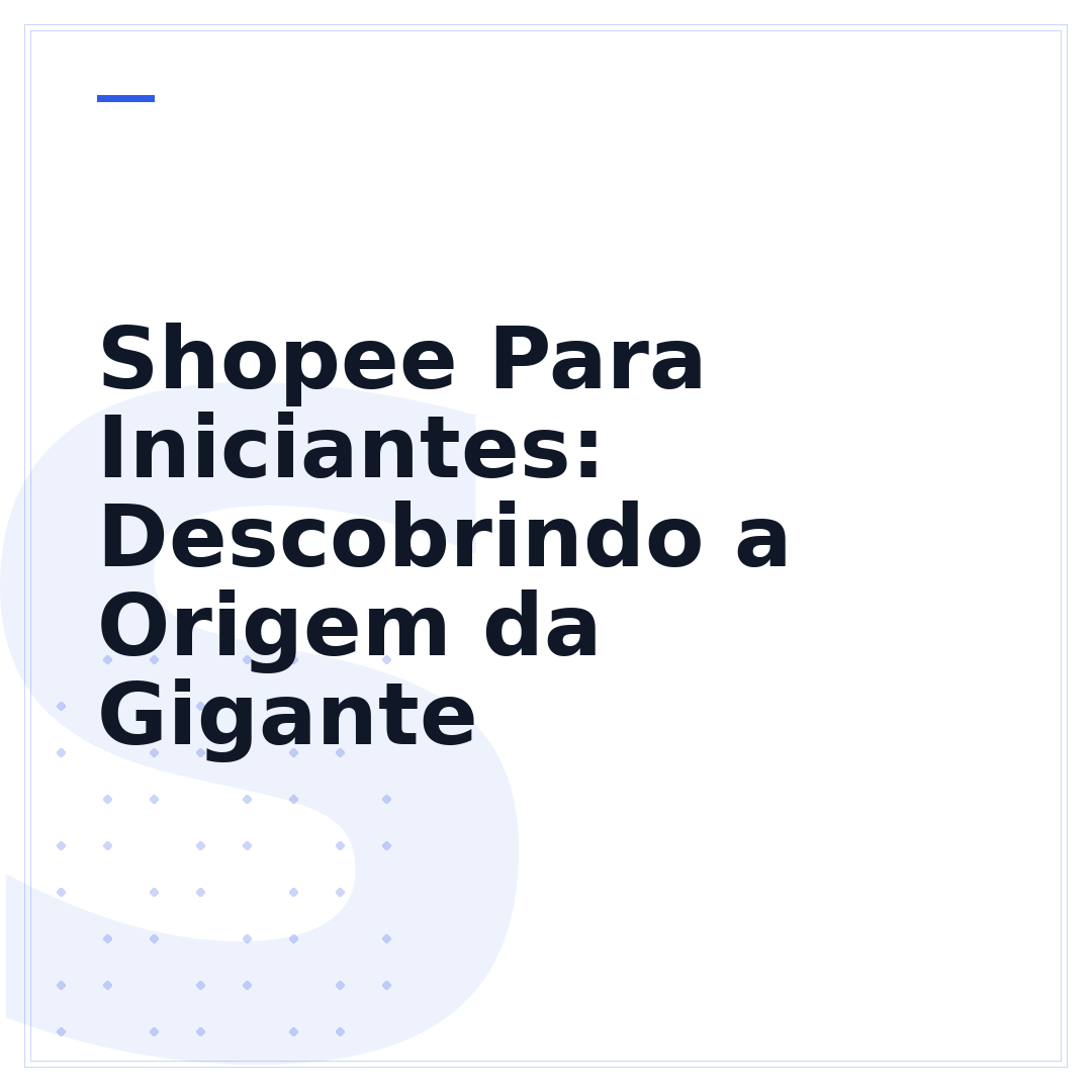 Shopee Para Iniciantes: Descobrindo a Origem da Gigante